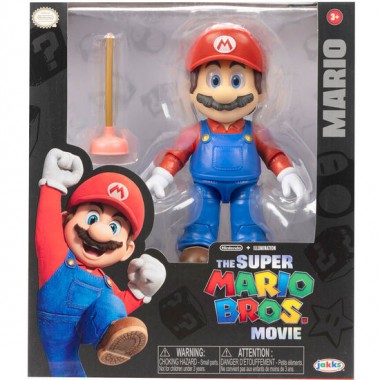 FIGURA SUPER MARIO LA PELICULA SUPER MARIO BROS 13CM