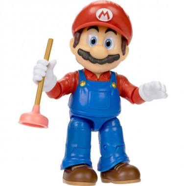 FIGURA SUPER MARIO LA PELICULA SUPER MARIO BROS 13CM