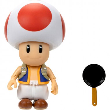 FIGURA TOAD LA PELICULA SUPER MARIO BROS 13CM