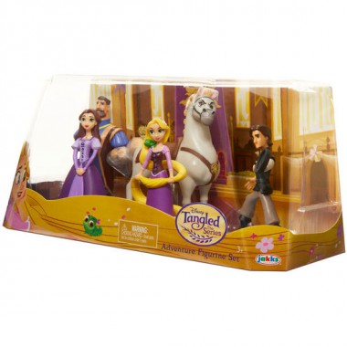 BLISTER SET FIGURAS RAPUNZEL DISNEY