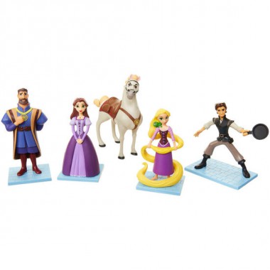 BLISTER SET FIGURAS RAPUNZEL DISNEY