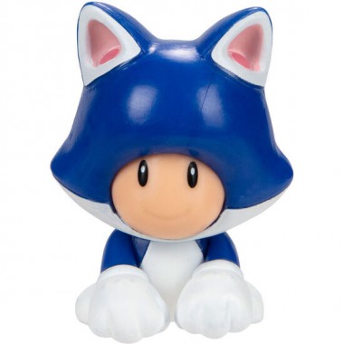 FIGURA TOAD FELINO SUPER MARIO NINTENDO 6,5CM