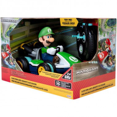 COCHE MINI RC RACER LUIGI MARIO KART NINTENDO RADIO CONTROL