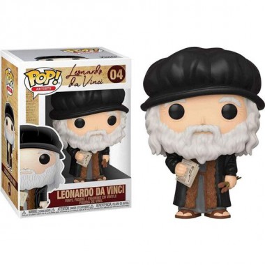 FIGURA POP LEONARDO DAVINCI