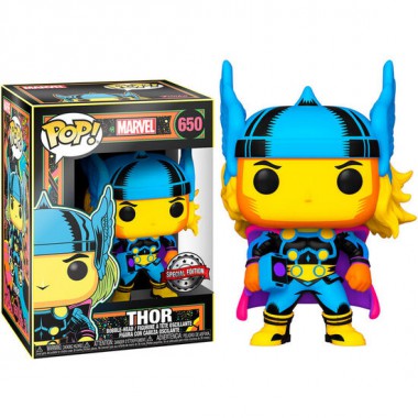 FIGURA POP MARVEL THOR BLACK LIGHT EXCLUSIVE