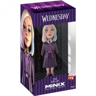 FIGURA MINIX ENID SINCLAIR ADDAMS WEDNESDAY 12CM