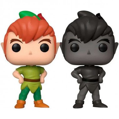 BLISTER 2 FIGURAS POP DISNEY PETER PAN - PETER PAN & PETER PANS SHADOW EXCLUSIVE