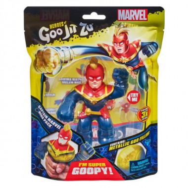 FIGURA CAPTAIN MARVEL MARVEL HEROES OF GOO JIT ZU