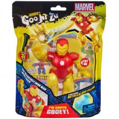 FIGURA THE INVINCIBLE IRON MAN MARVEL HEROES OF GOO JIT ZU