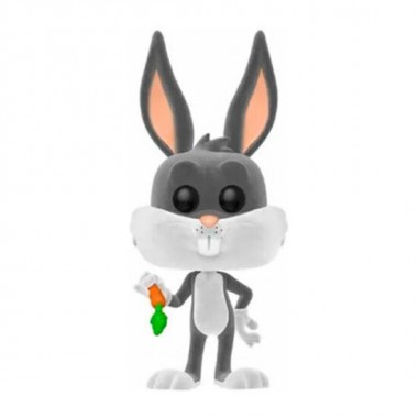 FIGURA POP LOONEY TUNES BUGS BUNNY FLOCKED EXCLUSIVE