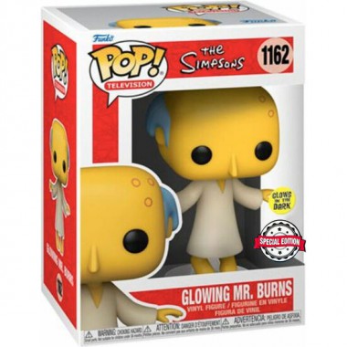 FIGURA POP SIMPSONS GLOWING MR.BURNS EXCLUSIVE