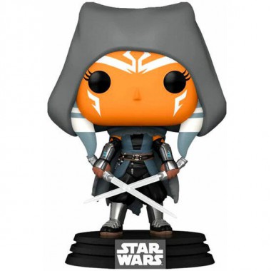 FIGURA POP STAR WARS THE MANDALORIAN AHSOKA HOODED EXCLUSIVE