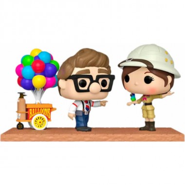 FIGURA POP DISNEY PIXAR UP CARL & ELLIE WITH BALLOON CART EXCLUSIVE