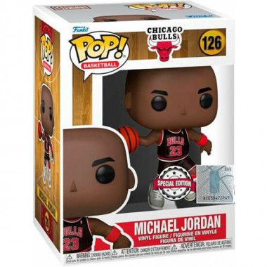 FIGURA POP NBA CHICAGO BULLS MICHAEL JORDAN WITH JORDANS EXCLUSIVE