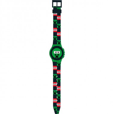 RELOJ DIGITAL MINECRAFT