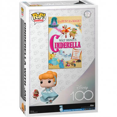 FIGURA POP MOVIE POSTER DISNEY 100TH ANNIVERSARY CENICIENTA