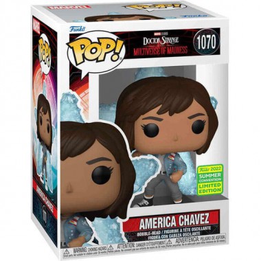 FIGURA POP MARVEL DOCTOR STRANGE MULTIVERSE OF MADNESS AMERICA CHAVEZ EXCLUSIVE