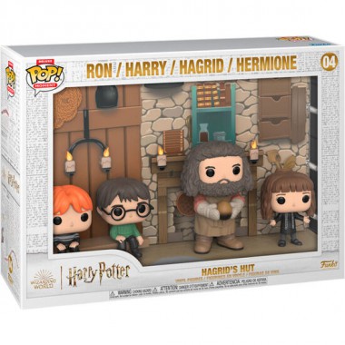 FIGURA POP MOMENTS DELUXE HARRY POTTER HAGRIDS HUT