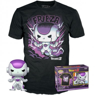 SET FIGURA POP & TEE DRAGON BALL FRIEZA EXCLUSIVE