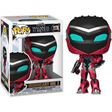 FIGURA POP MARVEL BLACK PANTHER WAKANDA FOREVER IRONHEART MK2