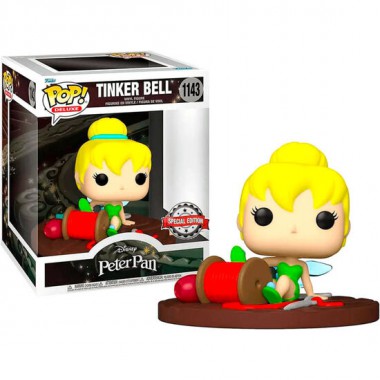 FIGURA POP DISNEY PETER PAN TINKER BELL ON SPOOL EXCLUSIVE