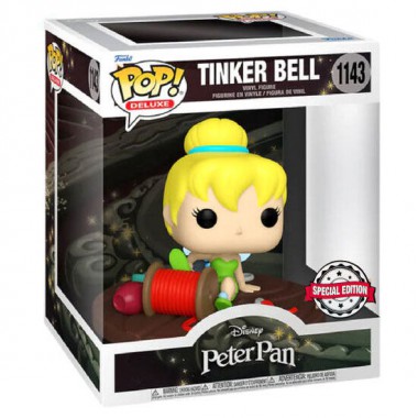 FIGURA POP DISNEY PETER PAN TINKER BELL ON SPOOL EXCLUSIVE