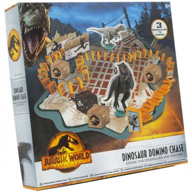 CARRERA DE DOMINO JURASSIC WORLD