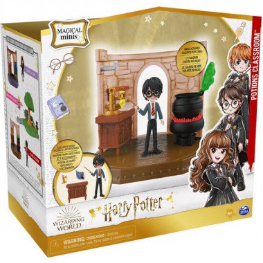 DIORAMA MAGICAL MINIS AULA DE POCIONES HARRY HARRY POTTER WIZARDING WORLD