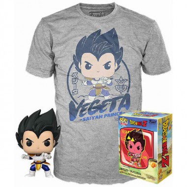 SET FIGURA POP & TEE DRAGON BALL Z VEGETA