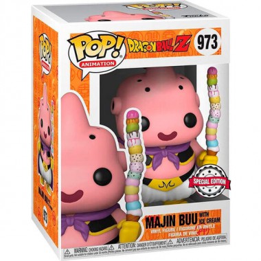 SET FIGURA POP & TEE DRAGON BALL Z MAJIN BUU EXCLUSIVE