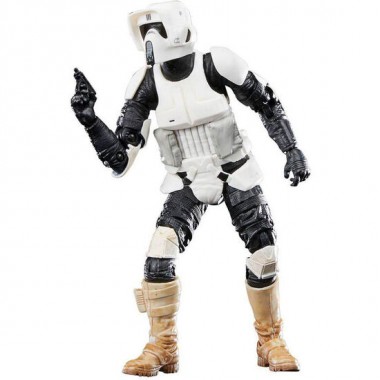 FIGURA BIKER SCOUT 40TH ANNIVERSARY RETURN ON THE JEDI STAR WARS 15CM