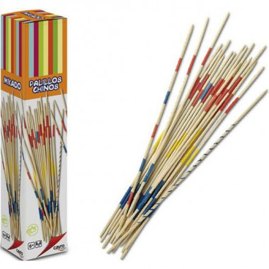 JUEGO MIKADO MADERA + 6 AÑOS