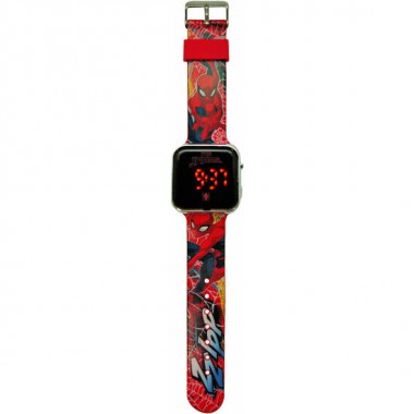 RELOJ SPIDERMAN MARVEL LED