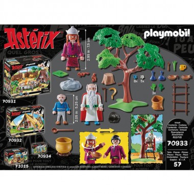 PLAYMOBIL ASTERIX PANORÁMIX CON EL CALDERO DE LA POCIÓN MÁGICA