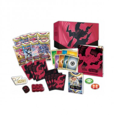 CAJA ELITE CARTAS POKEMON ESPADA Y