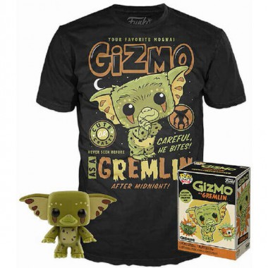 SET FIGURA POP & TEE GREMLINS GIZMO EXCLUSIVE