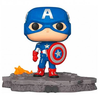 FIGURA POP MARVEL AVENGERS CAPTAIN AMERICA ASSEMBLE EXCLUSIVE