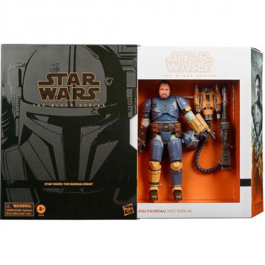 FIGURA JON FABREAU THE MANDALORIAN STAR WARS 15CM