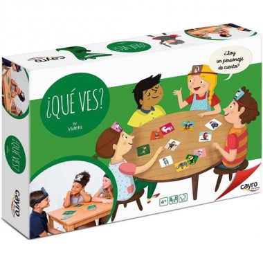 JUEGO EDUCATIVO QUÉ VES +5 AÑOS