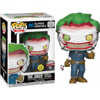 SET FIGURA POP & TEE DC COMICS THE JOKER EXCLUSIVE M