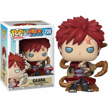 FIGURA POP NARUTO GAARA METALLIC EXCLUSIVE