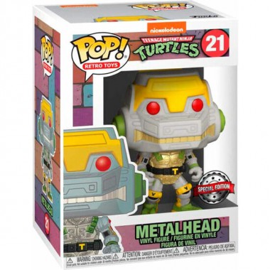 FIGURA POP TEENAGE MUTANT NINJA TURTLES METALHEAD EXCLUSIVE