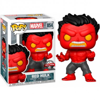 FIGURA POP MARVEL RED HULK EXCLUSIVE