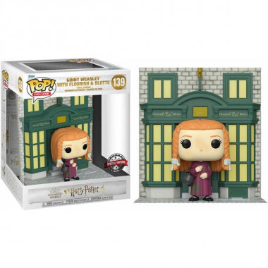 FIGURA POP HARRY POTTER DIAGON ALLEY GINNY WEASLEY FLOURISH & BLOTTS EXCLUSIVE