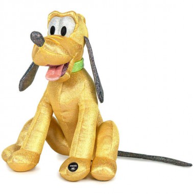 PELUCHE PLUTO GLITTER 100TH ANNIVERSARY DISNEY 28CM