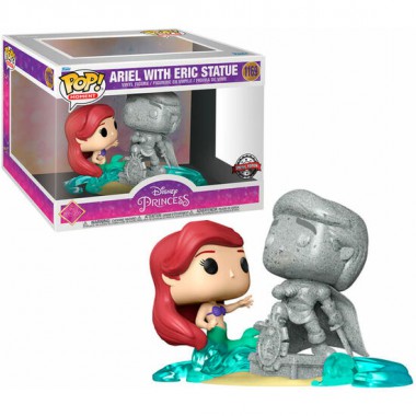 FIGURA POP DISNEY ULTIMATE PRINCESS LA SIRENITA ARIEL & STATUE ERIC EXCLUSIVE