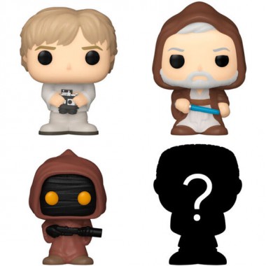 BLISTER 4 FIGURAS BITTY POP STAR WARS LUKE