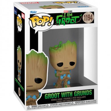 FIGURA POP MARVEL I AM GROOT - GROOT WITH GRUNDS