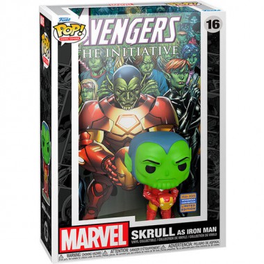 FIGURA POP ALBUM MARVEL LOS VENGADORES AVENGERS SKRULL AS IRON MAN EXCLUSIVE