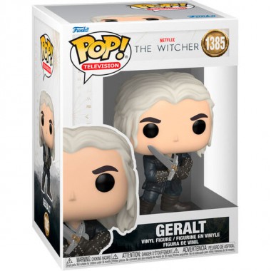 FIGURA POP THE WITCHER GERALT WITH SWORD